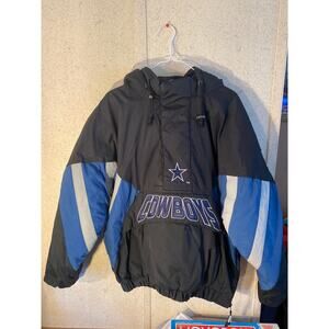 Vintage Starter NFL Pro Line Mens Dallas Cowboys Pullover Jacket